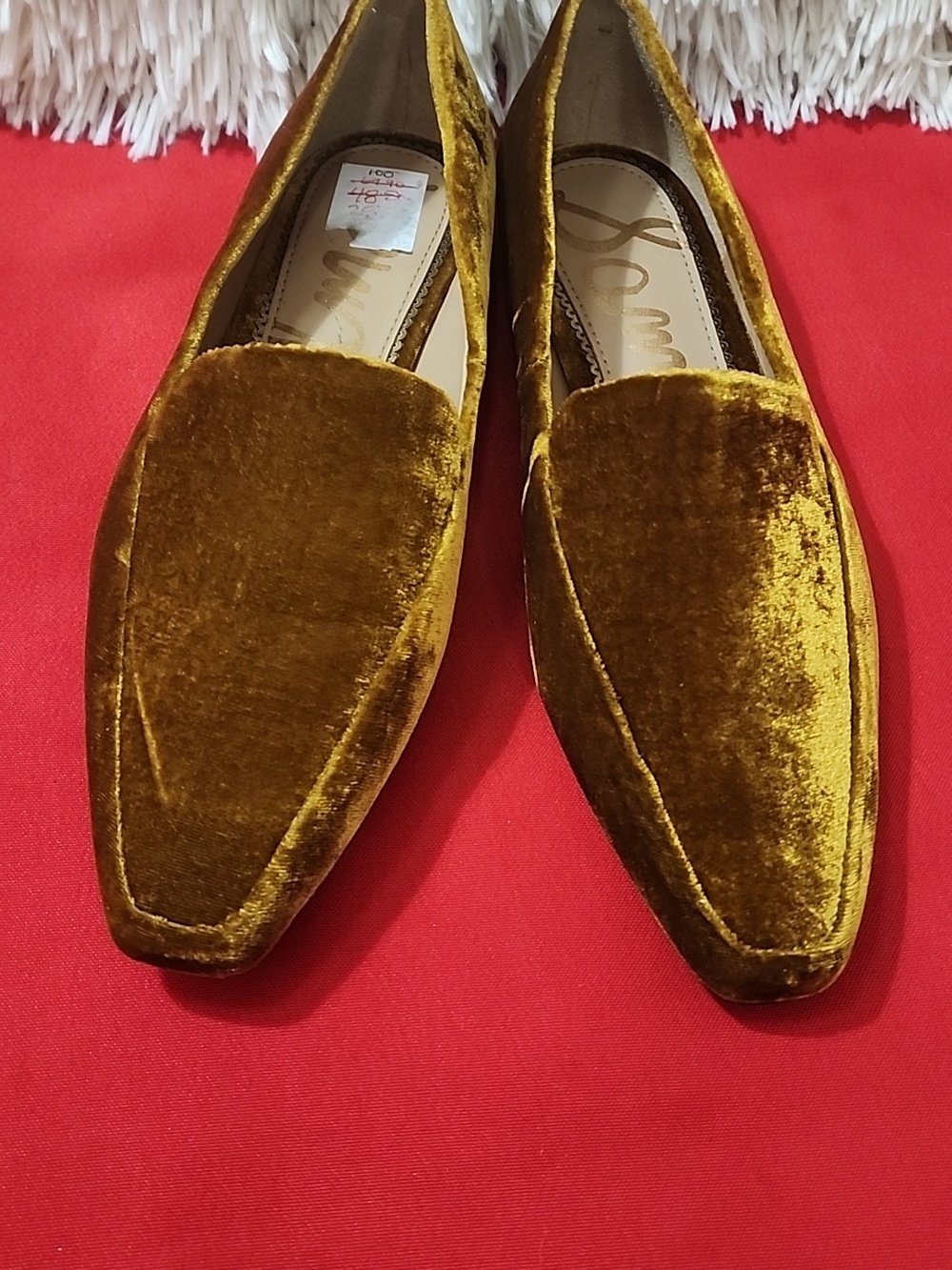 Sam Edelman Emelie Velvet Loafers 7M - Picture 4 of 10